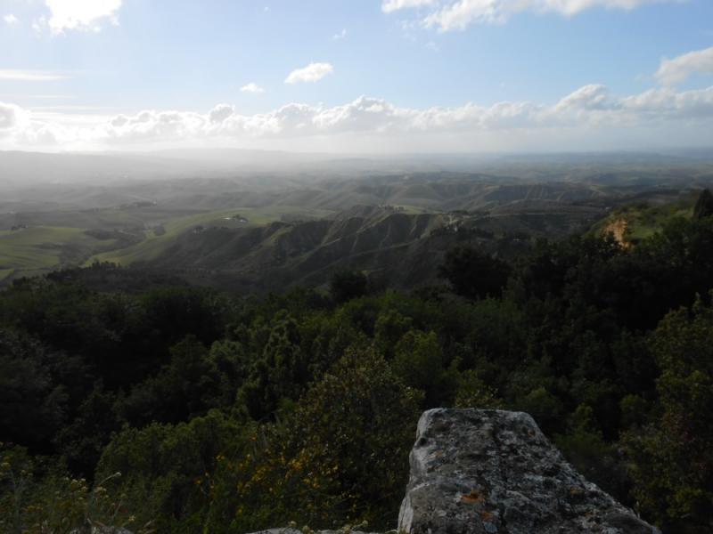Kilátás a kemping melletti panoráma útról