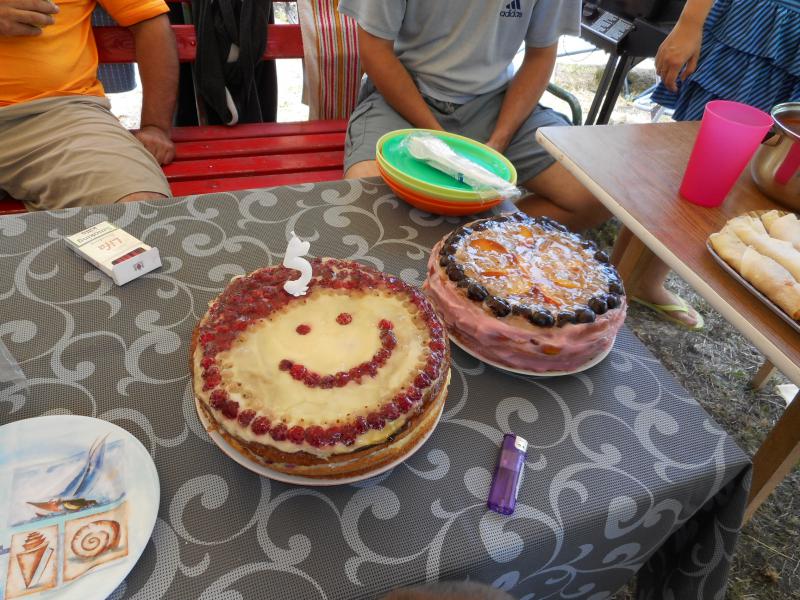Marcsi jóvoltából még torta is volt!