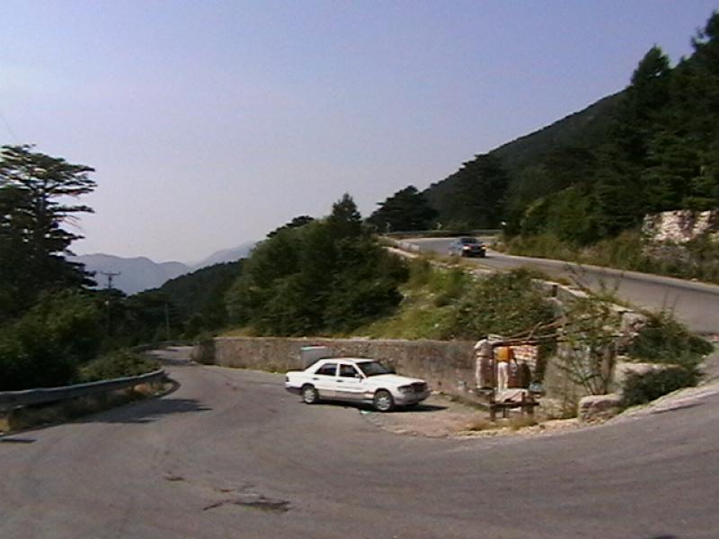 Llogra-hágó északi oldala