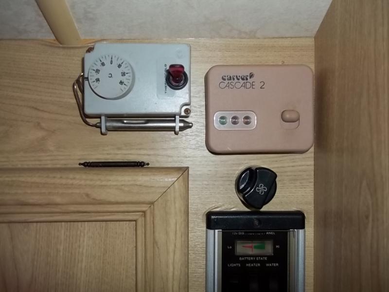 Az elektomos fűtés kapcsolója, és hőfokszabályzója