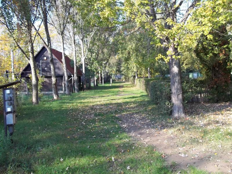 A kemping hátsó része