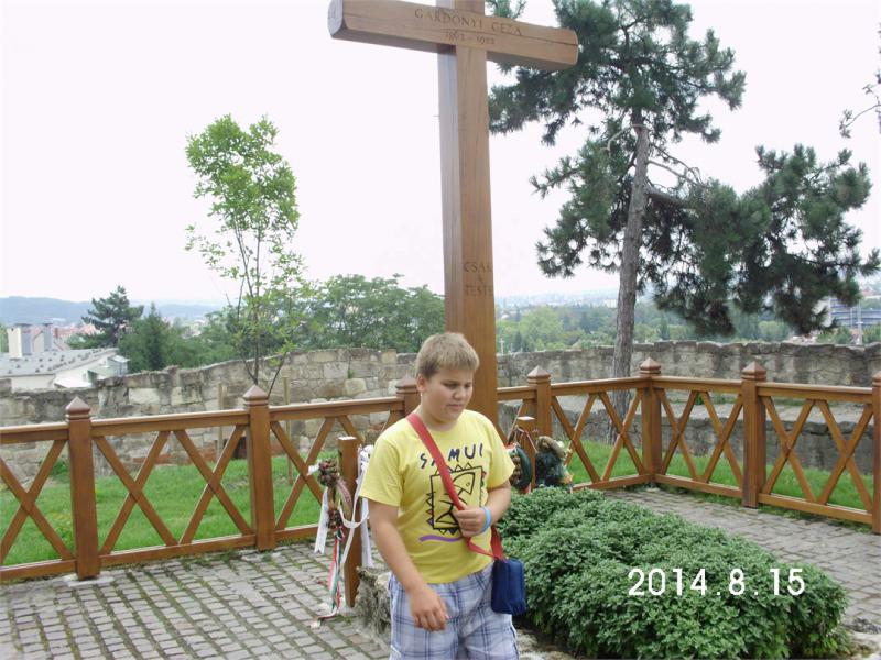 Gárdonyi Géza sírja a várban
